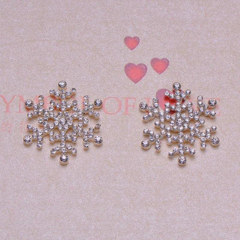 J0795) 25mm diameter rhinestone button,crystal button,flat back, silver plating,100pcs/lot