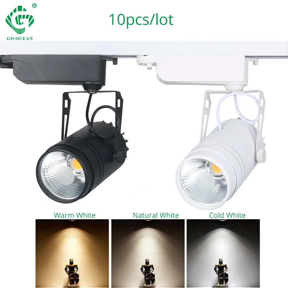Track Rail 1m Track Light Fitting Aluminum 1 meter 2 wire Connector