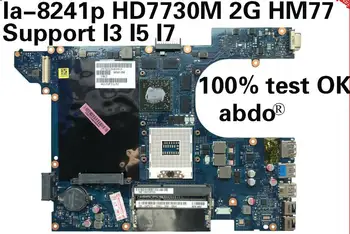 

Abdo Dell 15R 7520 5520 LA-8241P 4P57C DNMM8 Laptop motherboard HD7730 2G HM77 QCL00 la-8241p 100% Test OK