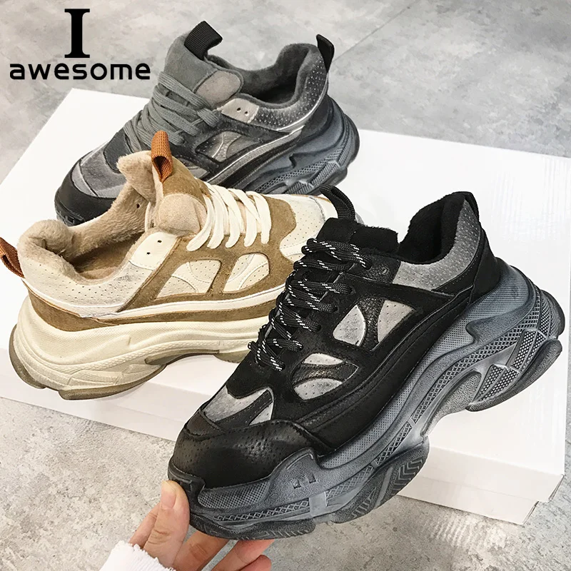 Chunky Sneaker Vintage Platform Women 