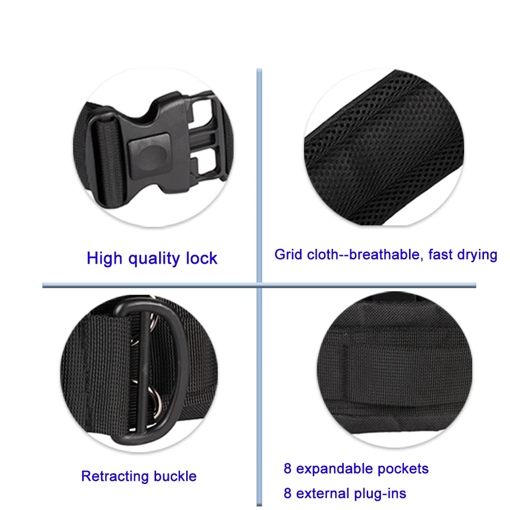 Kaliou Multifunctional Quick Release Waist Belt fixed Holder Buckle Hanger Strap for Canon Nikon Sony DSLR for Gopro 6 5 4 3 2 1