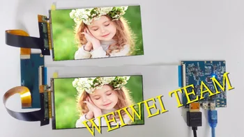 

5.5 inch 1440P 2560x1440 dual lcd mipi/ 2K lcd display with HDMi to MIPI board for Head Mount Device HMD VR AR MR