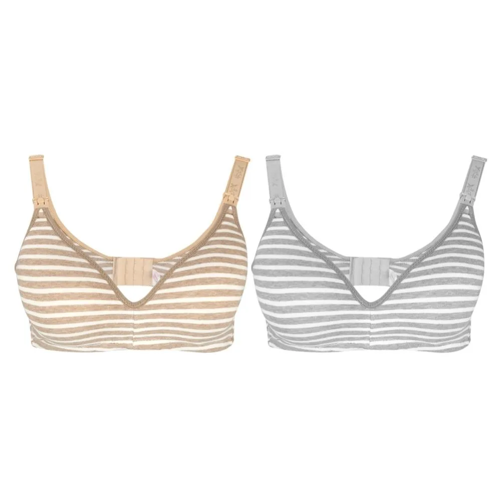 Clearance Nursing Bra Cotton Wire Free Nursing Maternity Underwear New