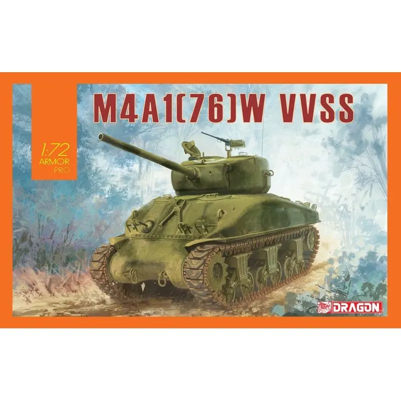 

DRAGON 7571 1/72 M4A1[76] W VVSS - Scale model Kit