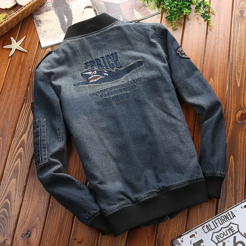 De Jeans Vestes 5xl Col Plus Montant Nian dark Blue Vêtements Veste Marque 3xl Hommes 4xl Manteau La Taille Blue 130 Jeep Mode Denim XiuOlTPkZw