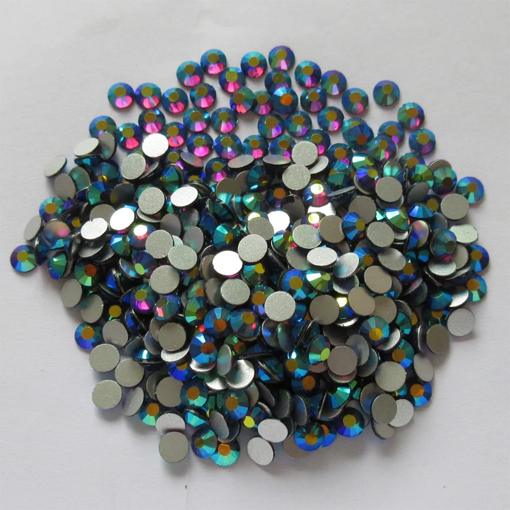 

Non Hotfix Crystal Rhinestones Amethyst AB SS3-S30 Flatback Glue On Strass Diamonds Many Sizes For 3D Nails Art Decorations