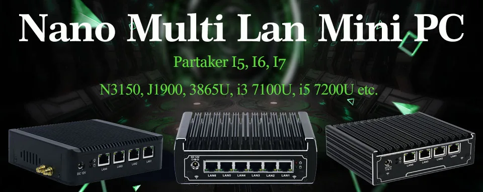 Причастником Barebone mini pc J1900 Quad core 4 LAN 1080 P 12 В мини настольный компьютер j1900 маршрутизатор 1 * VGA Бесплатная доставка pfsense OS