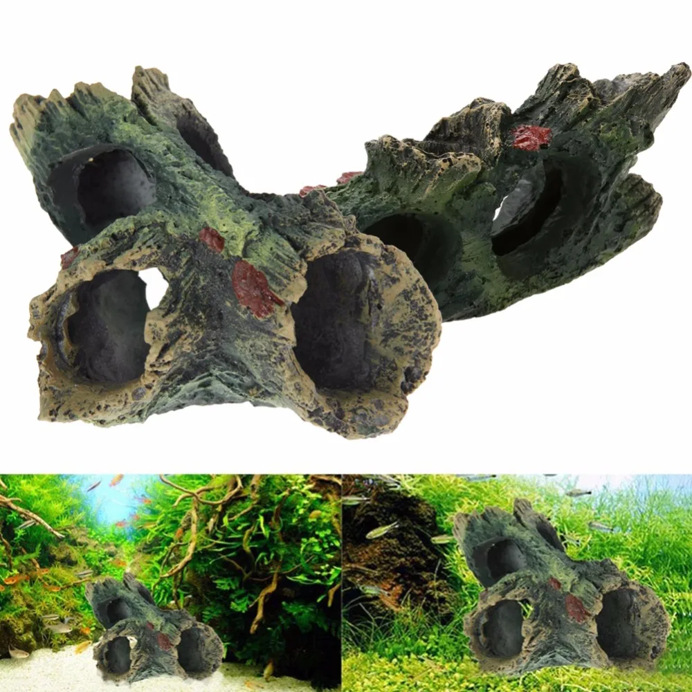

12 x 7 x 11cm B/C Style Resin Aquarium Tree Decoration Artificial Driftwood For Fish Tank Resin Ornament Landscaping Decoration