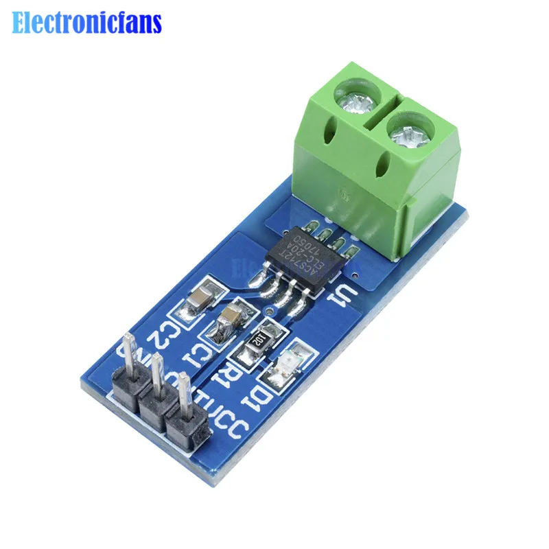 1 шт./лот модуль датчика тока Холла ACS712 20A модель для arduino