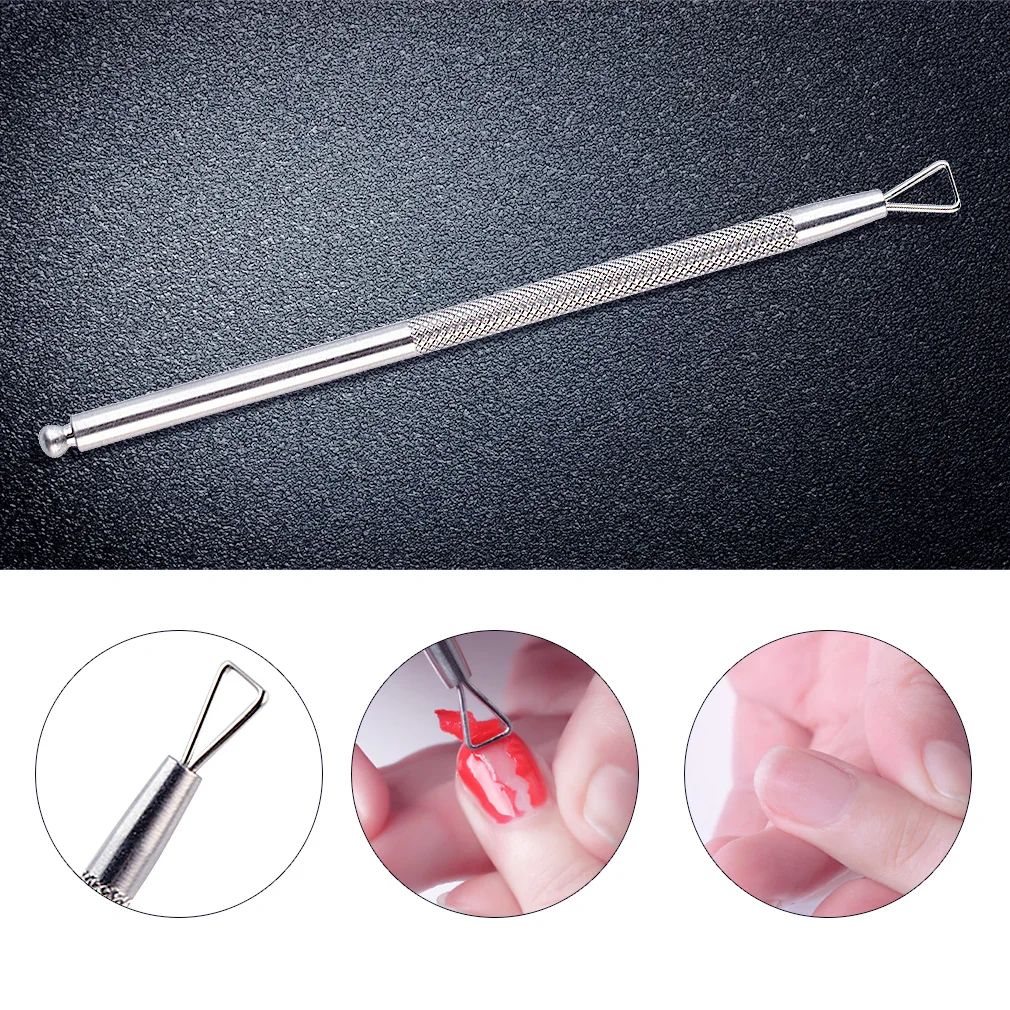 Belen 1pc Cuticle Pusher Professional Stainless Steel Nail Cuticle