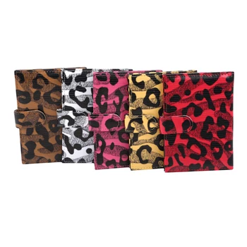 

1PC Fashion Women Passport Cover Leopard Leather Passport Holder Waterproof Unisex Card Holder