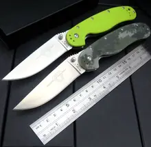 New Coming R1 Folding Knife With Sand Light Surface 9CR18MOV Blade G10 Handle Camping Outdoor Tool Pocket Knives Tactical Tools