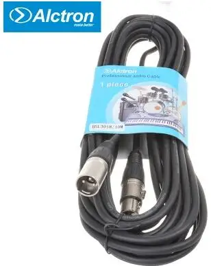 Alctron L3018 Audio eXtension Cord микрофонный кабель аудиокабель линия длиной 3 м/10 м - Цвет: 10m