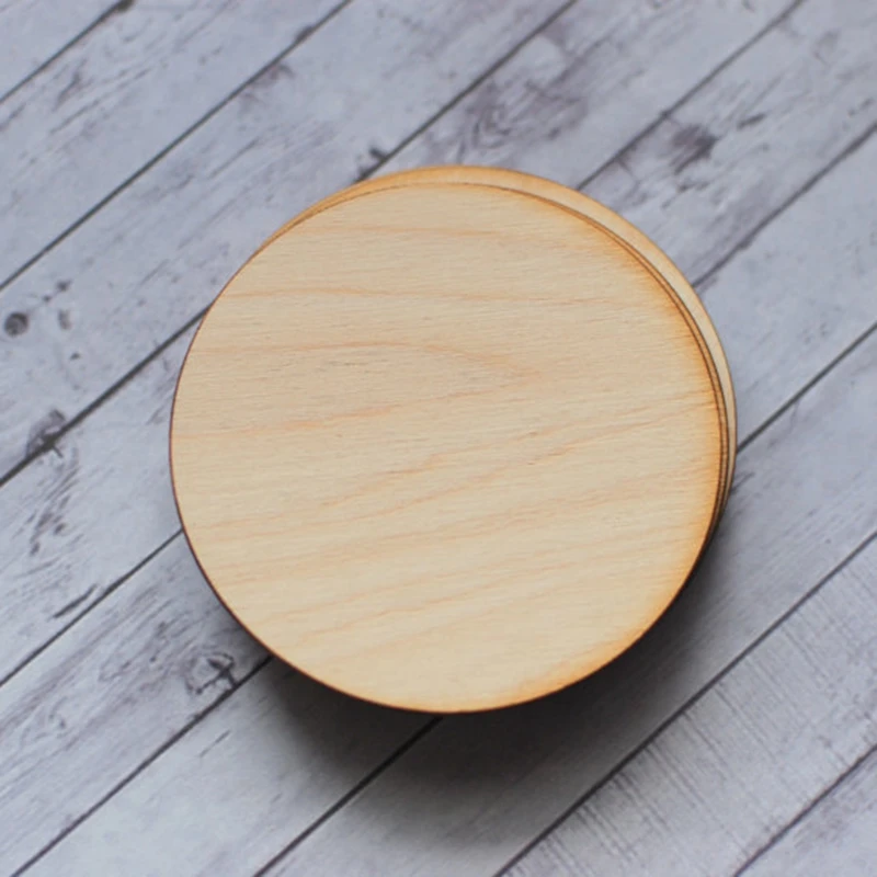 Circle Wooden Coasters