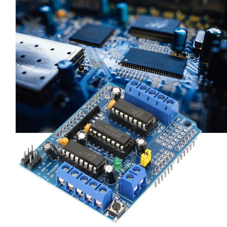 

L293D motor control shield motor drive expansion board For Arduino motor shield driver module