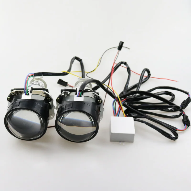 Бесплатная доставка автостайлинг светодиодсветодиодный разноцветные RGB глаза