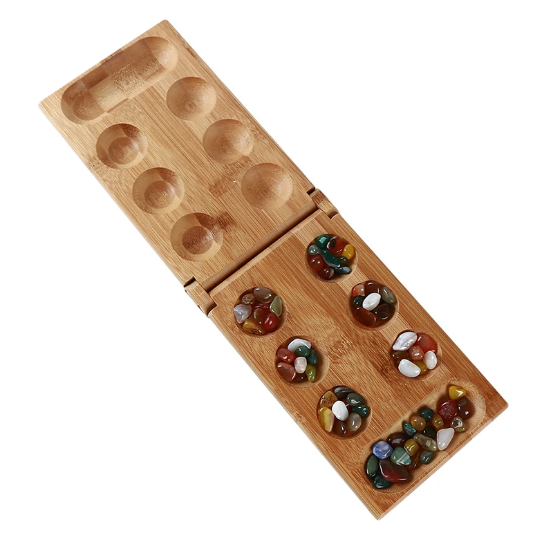 Детские игрушки, детские настольные игры, Mancala, настольные игры, детские развивающие игрушки, настольные игры, складные бамбуковые доски