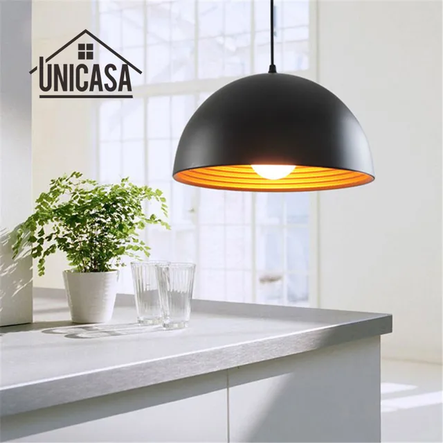 Black Shade Wrought Iron Lighting Fixtures Modern Pendant Lights Black Shade Wrought Iron Lighting Fixtures Modern Pendant Lights Kitchen Island Office Hotel Antique Mini