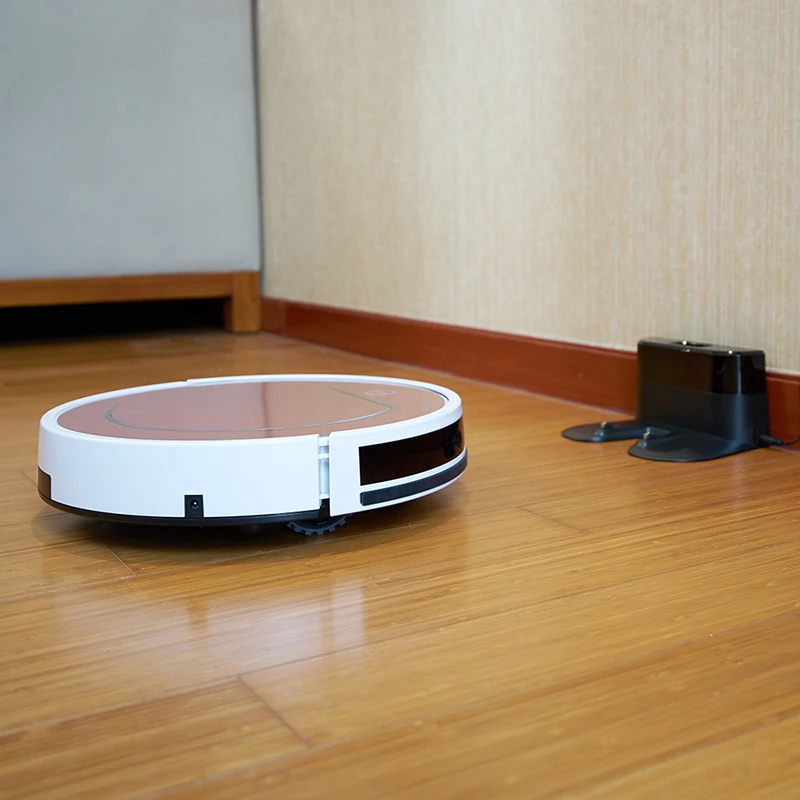 ILIFE V7s Plus Robot Vacuum Cleaner Sweep&Wet Mop Simultaneously with Roller Brush for Hard Floor 120min Run Time Reservation