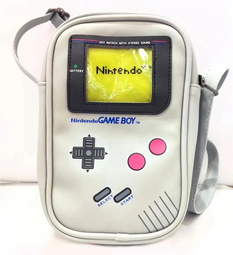 

Ninte do game boy Girl PU satchel shoulder bag Reusable Shopping Bag Shoulder Bags 2019 sac a main shoulder bags