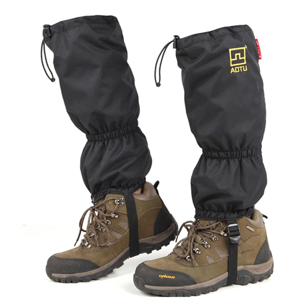 

1 Pair Waterproof Outdoor Hiking Walking Climbing Hunting Snow Legging Gaiters adult Gaiters travel kit shoe cover