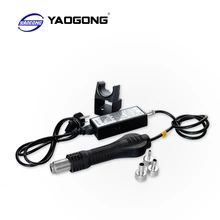 YAOGONG 8858 110V 220V Portable Hot Air Gun BGA Rework Solder Station Hot Air Blower Heat Gun Intelligent detection and cool air