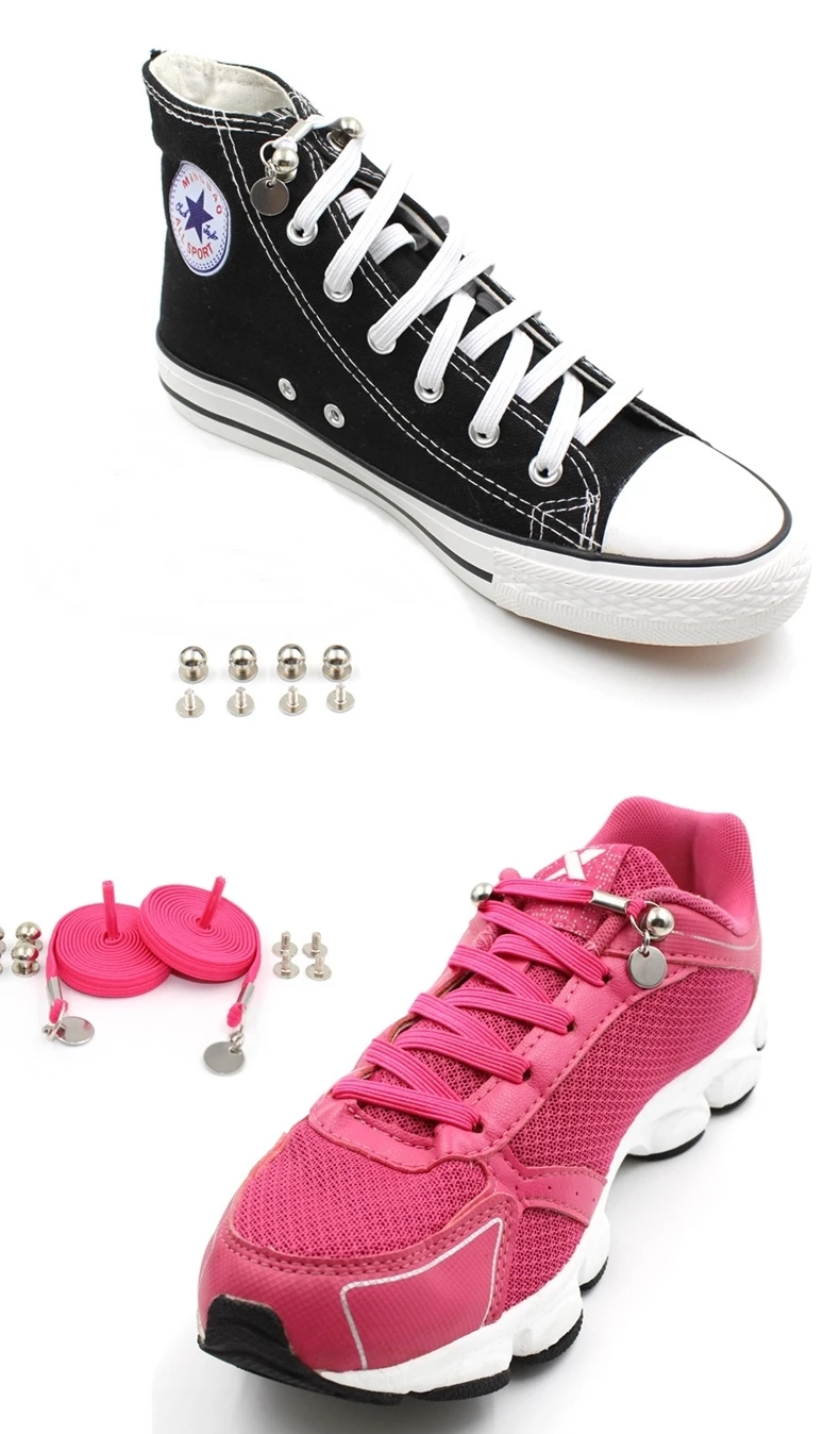 1 пара SOBU Новые 17 цветов эластичные фиксирующие круглые шнурки для ботинок без шнурков шнурки дети взрослые кроссовки быстрые шнурки T110