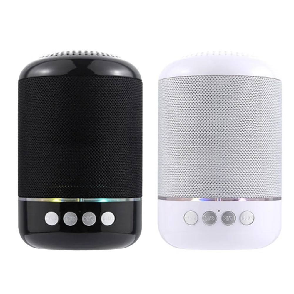 

Outdoor Portable Speaker Column Hot Art Fabrics Bluetooth Speaker Bass FM Wireless Radio Box Loudspeaker