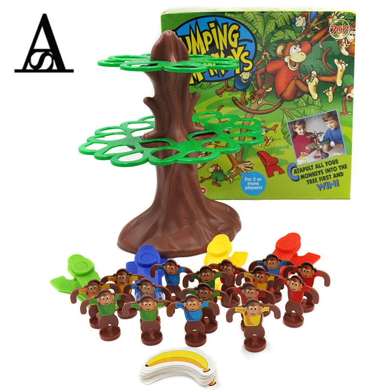 Children's desktop games happy jump monkey interaction intellectual development brain toy Exercise Parent-child interactive Game | Игрушки