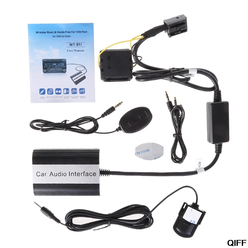 

Handsfree Car Bluetooth Kits MP3 AUX Adapter Interface For RD4 Peugeot CITROEN May06