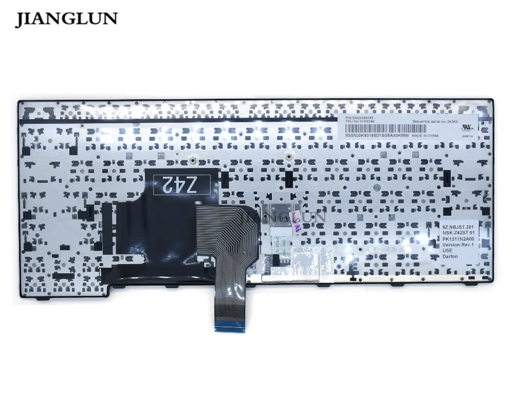 JIANGLUN для lenovo E470 натуральная устройство с клавиатурой US