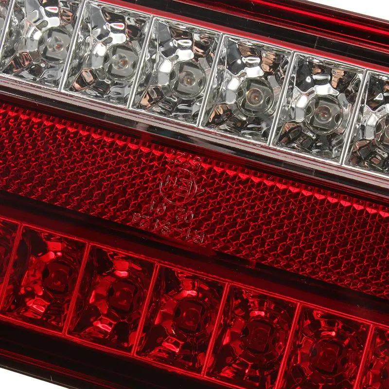 2X 20 LED Car Truck Trailer Tail Lights Turn Signal Reverse Brake Rear Stop Lamp