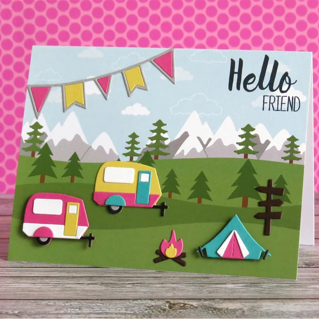 camping photo album