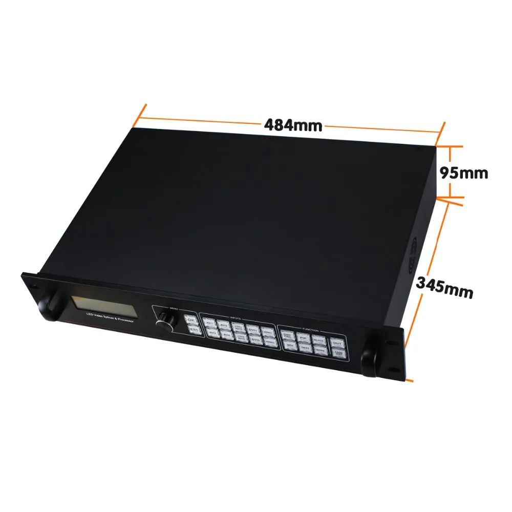 Amoonsky HDMI полноцветный светодиодный видео процессор 4K Сращивание SC358 для p10 LED шкаф