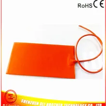 230 в 800 Вт 500*250*1,5 мм 3d принтер нагревательный коврик клейкий 1 сторона 100 k Термистор 500 мм свинец из короткого силиконового каучука нагреватель