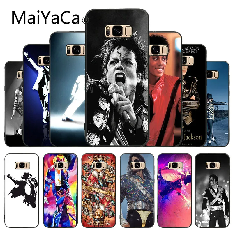 Чехол MaiYaCa Michael Jackson Music для Samsung S5 S6 S7 Edge S8 Plus чехол S9 | Мобильные телефоны и