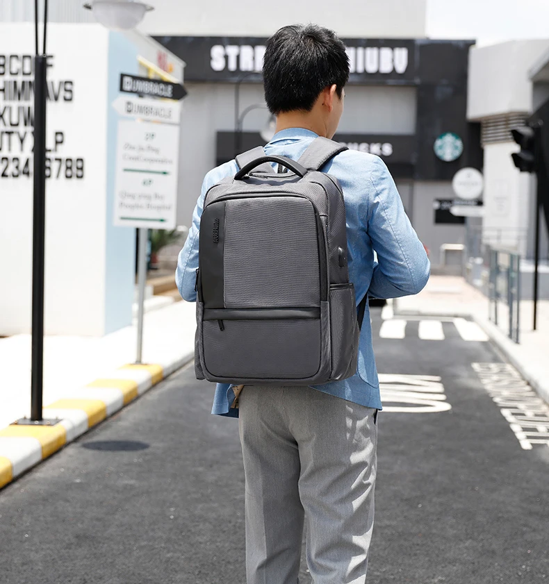 ARCTIC HUNTER мужской водонепроницаемый нейлоновый повседневный деловой мужской рюкзак для ноутбука 15,6 дюймов ударопрочный мужской рюкзак для компьютера