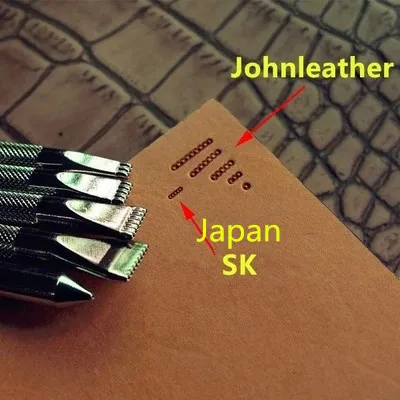 Low Prices DIY Johnleather Craft Alloy Metal Background Stamps Tool Set LS.A101-1-3-5-7-9