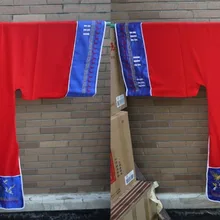 Унисекс Taoism cassockEmbroidered cranegarments одежда костюмы Единоборства Taoist форма для Тай Чи robegawn красный высокое качество