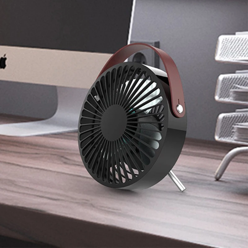 

2018 Summer Cartoon Creative Handheld Rechargeable Desk Mini Fan Table Portable USB Mini Fan Strong Airflow for Gift