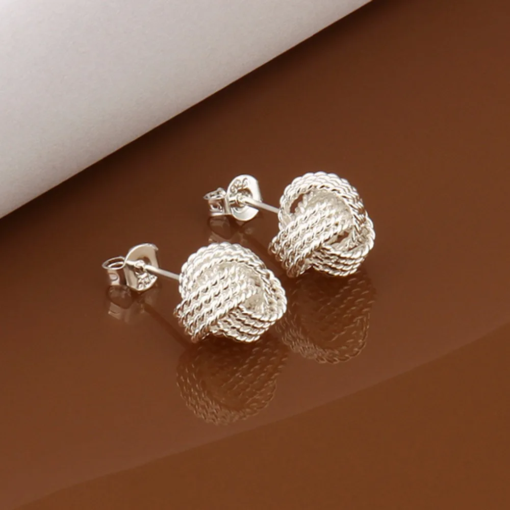 Женские посеребренные серьги гвоздики для тенниса|stud earrings|stud earrings for womenearrings women |