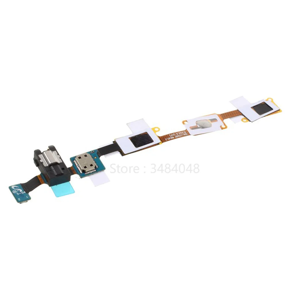 10pcs lot For Samsung Galaxy J7 J700 J700F J7008 Home Button Sensor Audio Jack Headphone Flex Cable