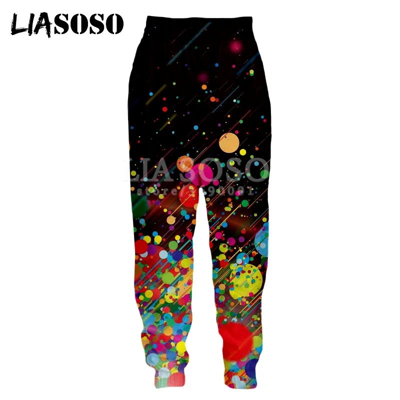 

LIASOSO 3D print men women Colorful painttings Abstract t shirt sweatshirt Hooded hoodies Trousers Sweatpants Jogger Pants X1971