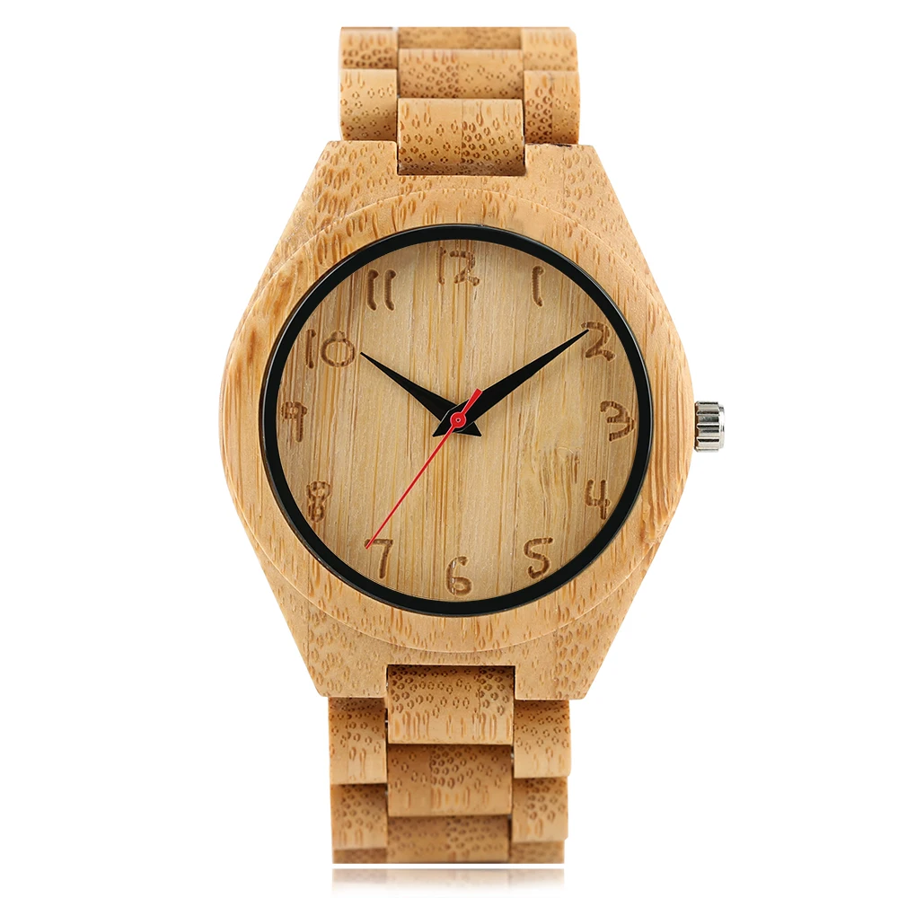 

Watches Men Sport 2017 Student Japan Quartz Male Clock Wooden Hour Casual Bamboo Man's Wristwatch relogios masculino de luxo