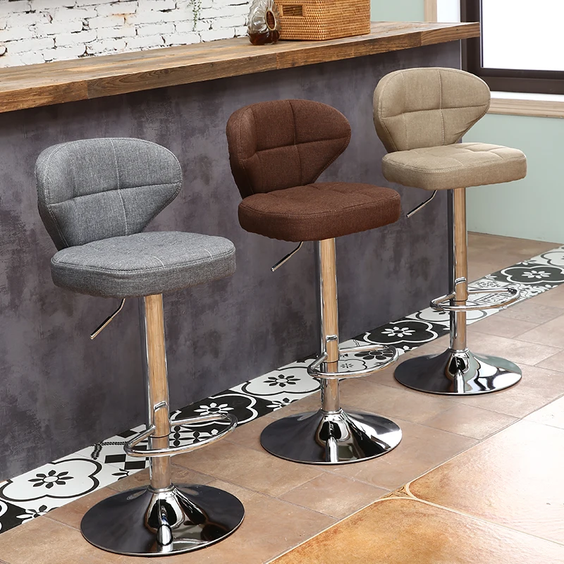 

15%European bar stools bar chair high table and chair cashier bar stool lifting rotating home back computer chair