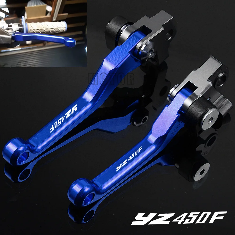 Алюминиевые рычаги сцепления для мотоцикла Yamaha YZ450F 2001 2019 2018 YZ450 YZ 450F 450 F CNC