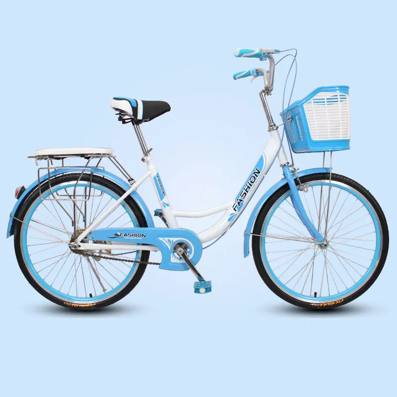 20/24/26 Inches Retro Fixed Gear Bike Handy Commuting Travel Adult Bicycle Lady Student Men And Women