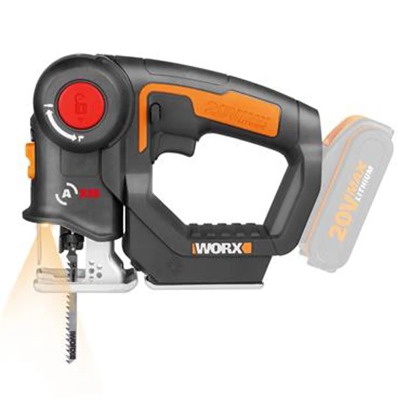 WORX Power Tools WX550 Rechargeable 20V Li Ion battery Cordless