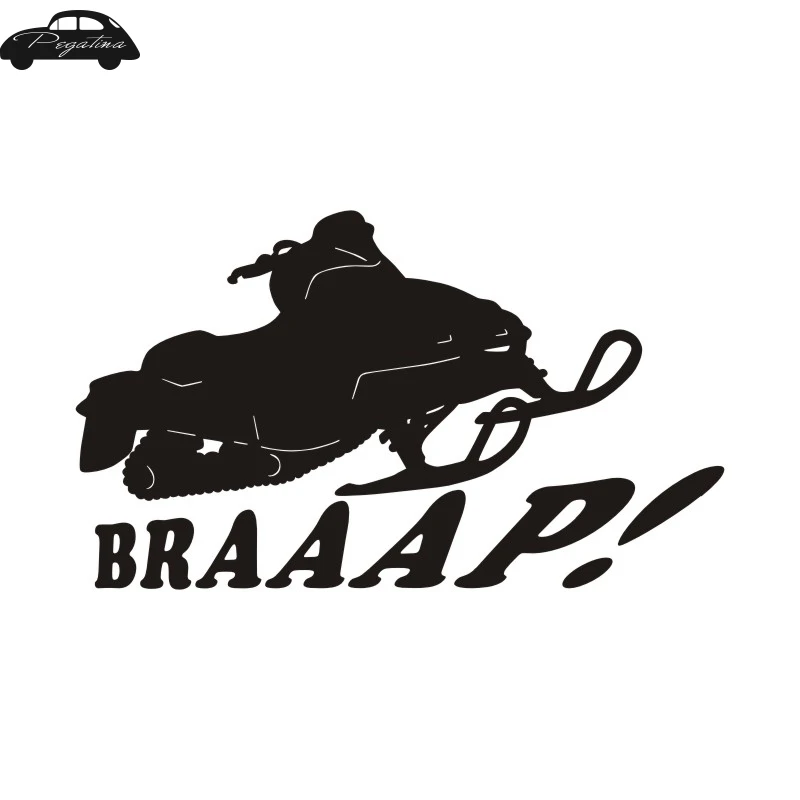 Pegatina BRAAAP ملصقا الثلج صائق زلاجات دراجة نارية الملصقات الفينيل صور مطبوعة للحوائط ديكور جدارية التزلج ملصقا