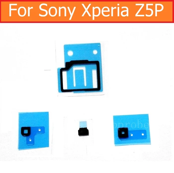 Новая водонепроницаемая клейкая наклейка для Sony Xperia Z5 Premium E6853 E6883 на микрофон +